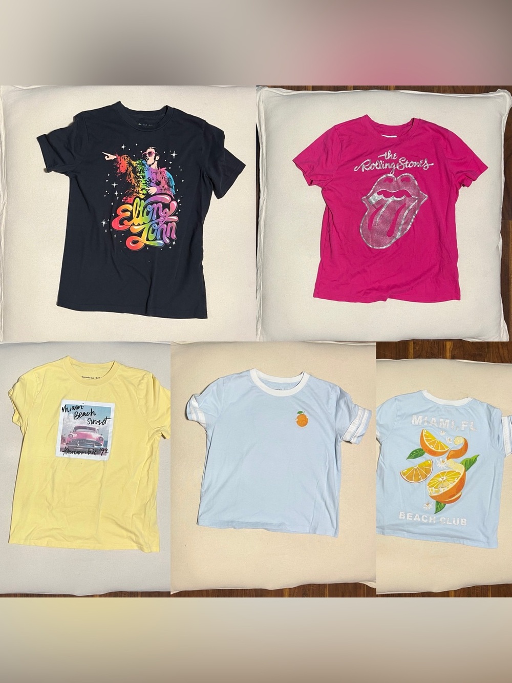 Abercrombie Kids T-Shirt Bundle Girls sz. 13/14
Clean smoke free home.